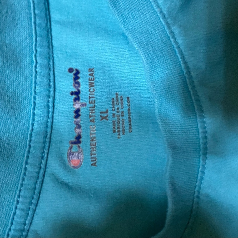 Champion Blue Athletic T-Shirt XL